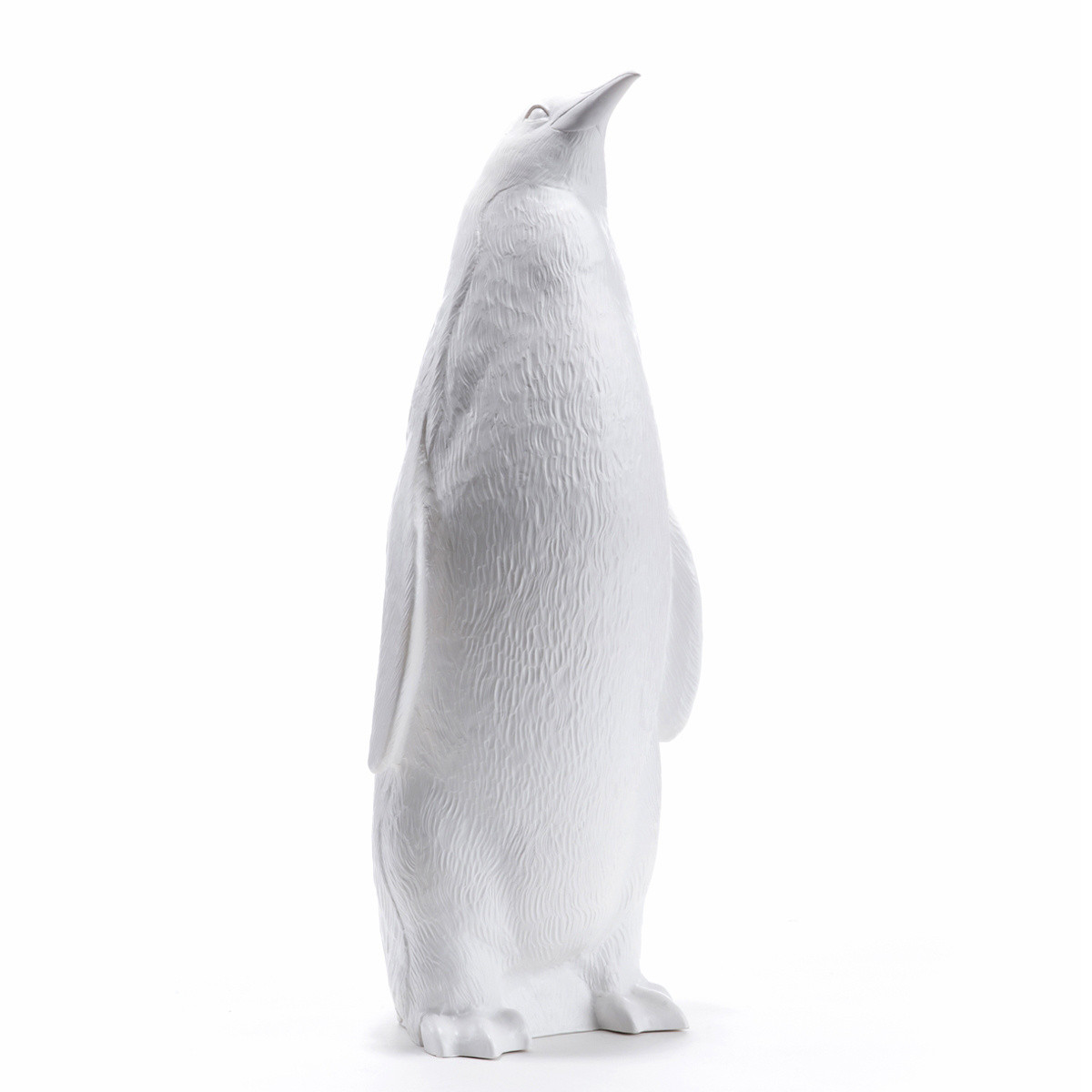 Ottmar Hörl + Penguin head up white